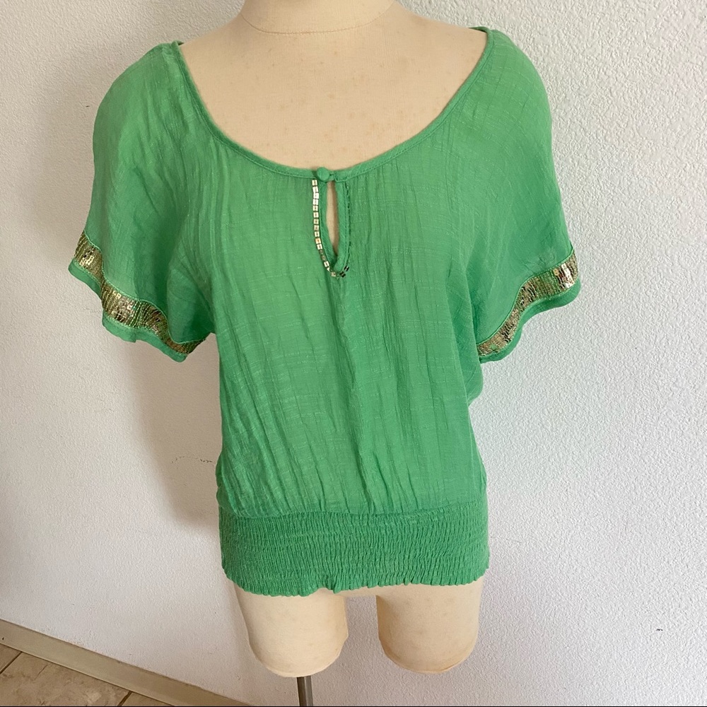 2b Bebe Sequin Top